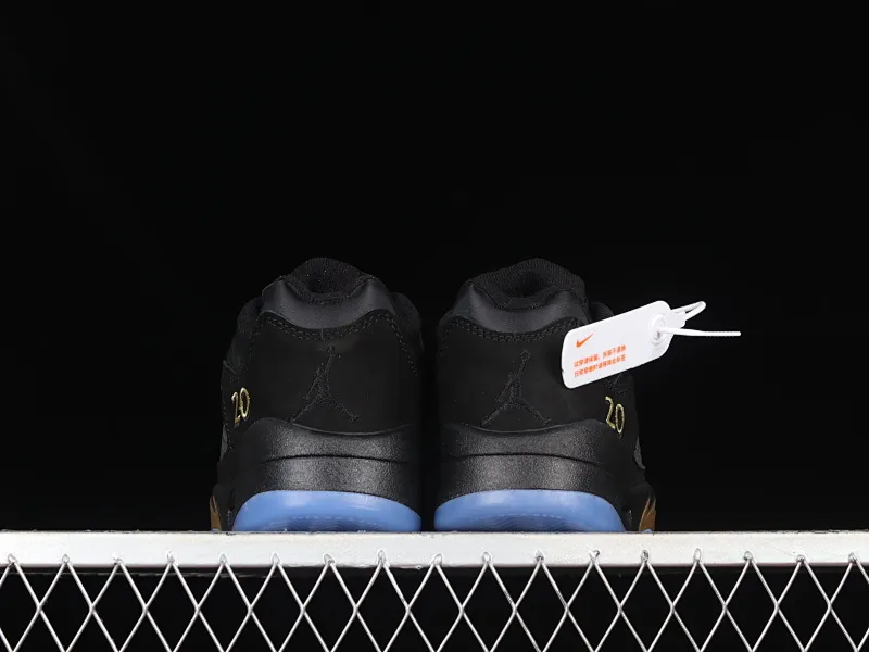 All categories Air Jordan Jordan series basketball shoes Air Jordan 5 Air Jordan 5 Low "Wings" AJ5 Joe 5 black gold cloth low-top basketball shoes DJ1094-001